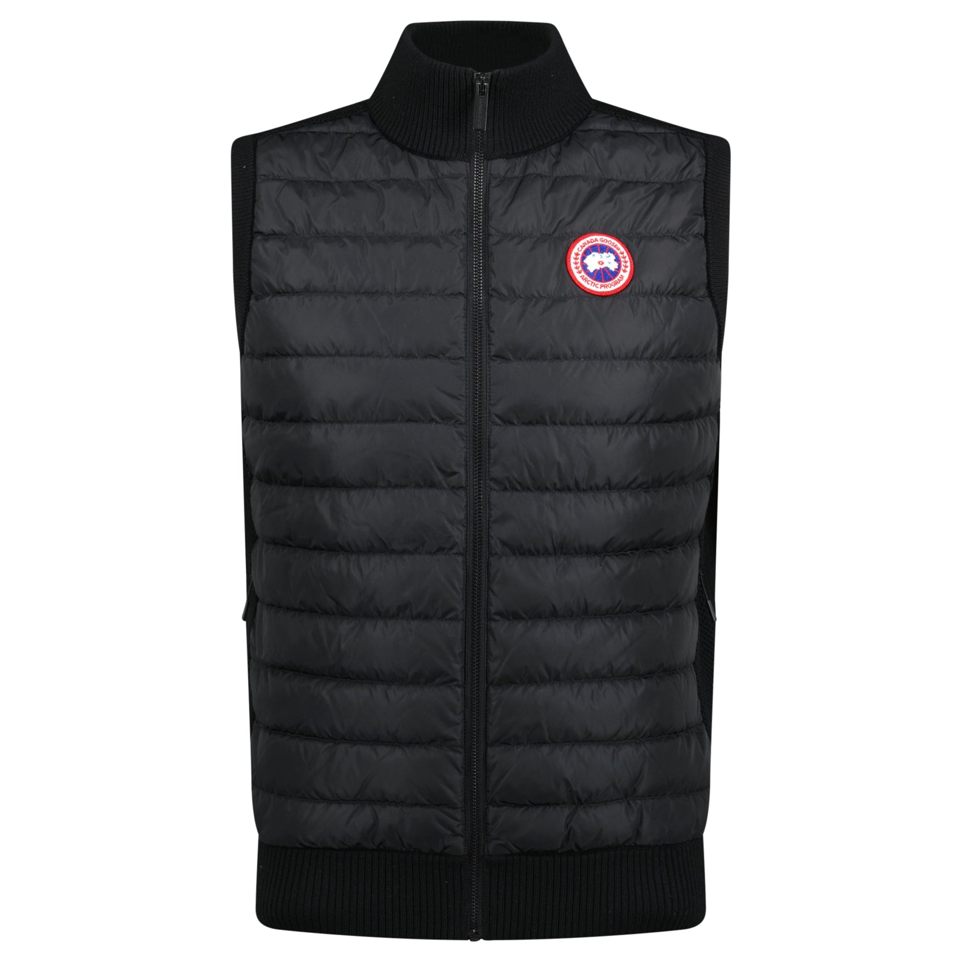 CANADA GOOSE BLACK GILET - MEDIUM - affluentarchivesUsed HIGH END DESIGNER CLOTHING