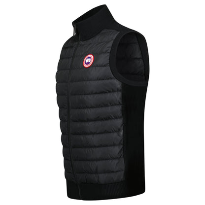 CANADA GOOSE BLACK GILET - MEDIUM - affluentarchivesUsed HIGH END DESIGNER CLOTHING