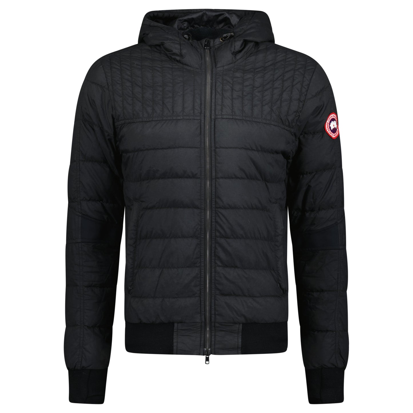 CANADA GOOSE BLACK PADDED JACKET - MEDIUM - affluentarchivesUsed HIGH END DESIGNER CLOTHING