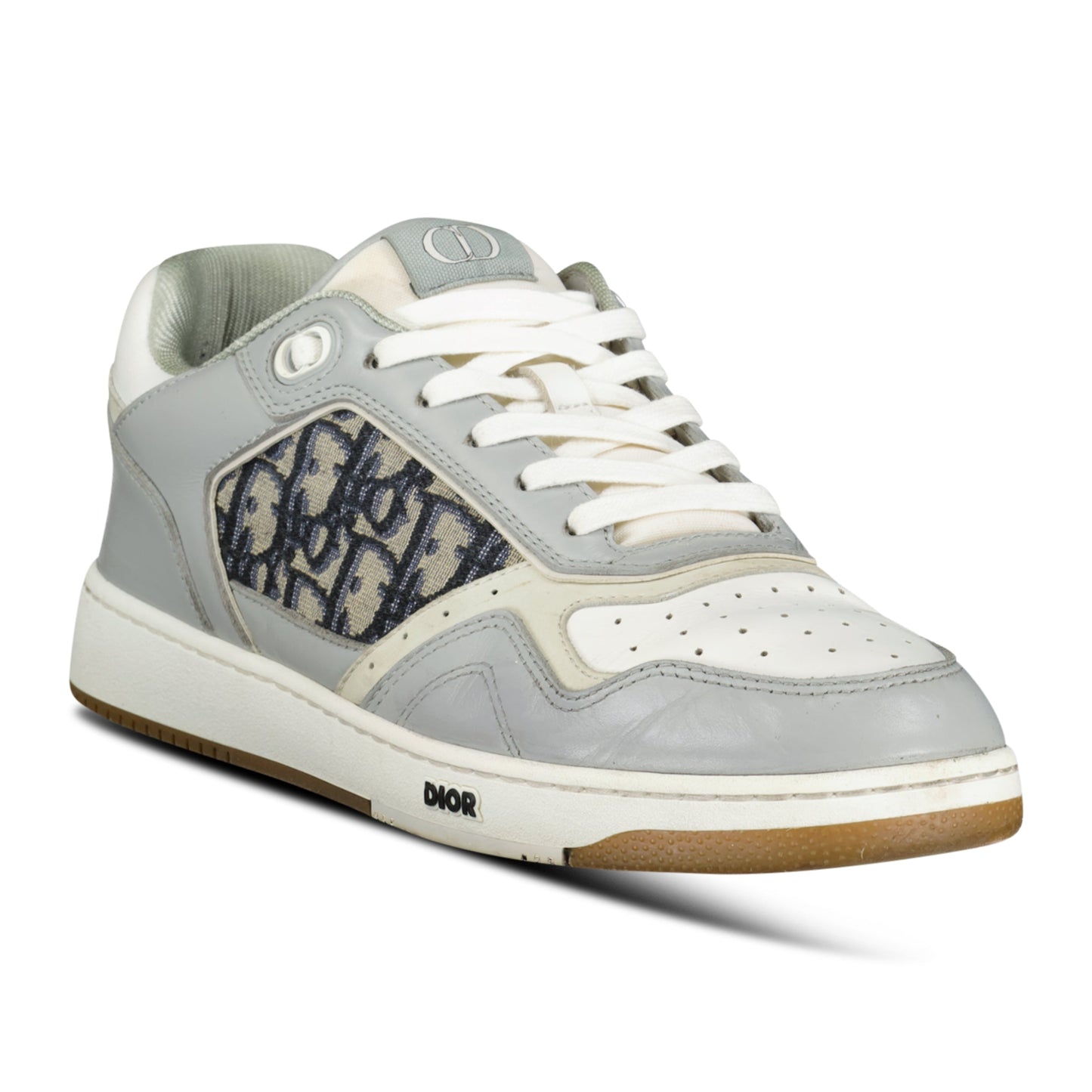 DIOR B27 TRAINERS WHITE / GREY UK 7.5 (41.5) - affluentarchivesUsed HIGH END DESIGNER CLOTHING