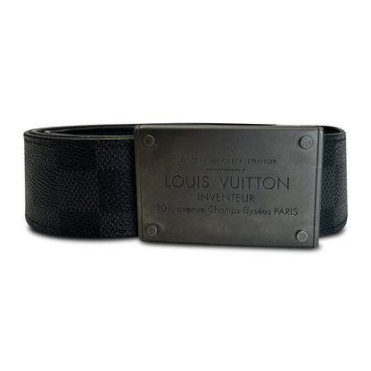 LOUIS VUITTON INVENTEUR BELT - affluentarchivesUsed HIGH END DESIGNER CLOTHING