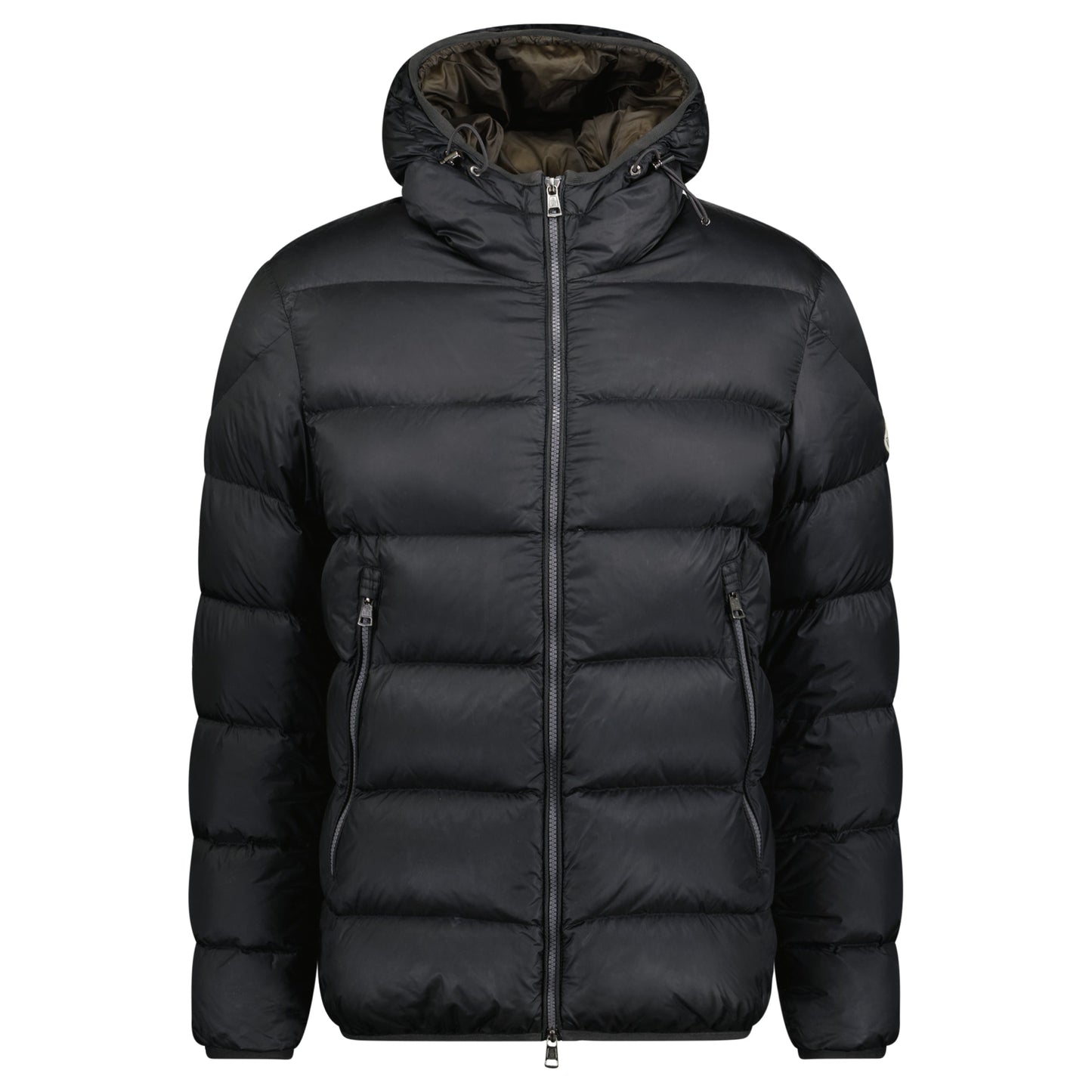 MONCLER CHAUVON BLACK JACKET - SIZE 5 (Fits L) - affluentarchivesUsed HIGH END DESIGNER CLOTHING