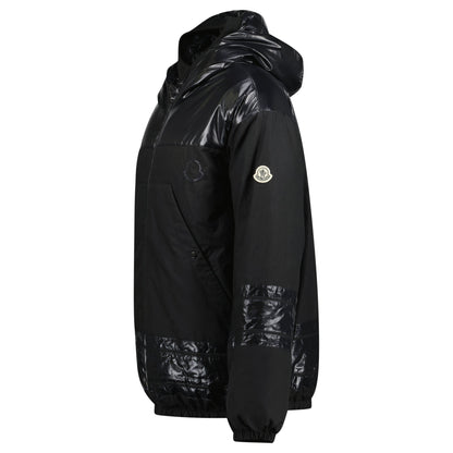 MONCLER FRAGMENT PADDED JACKET BLACK - 3 (Fits XL) - affluentarchivesUsed HIGH END DESIGNER CLOTHING