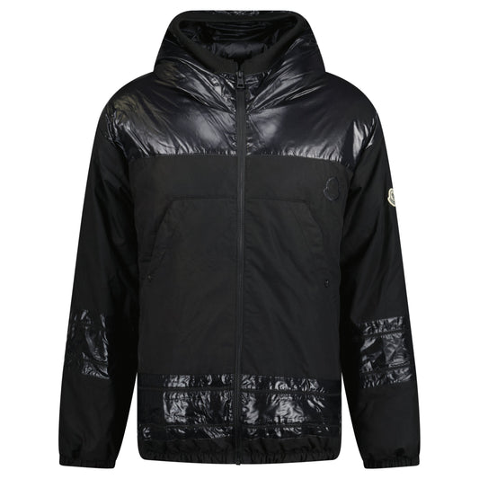 MONCLER FRAGMENT PADDED JACKET BLACK - 3 (Fits XL) - affluentarchivesUsed HIGH END DESIGNER CLOTHING