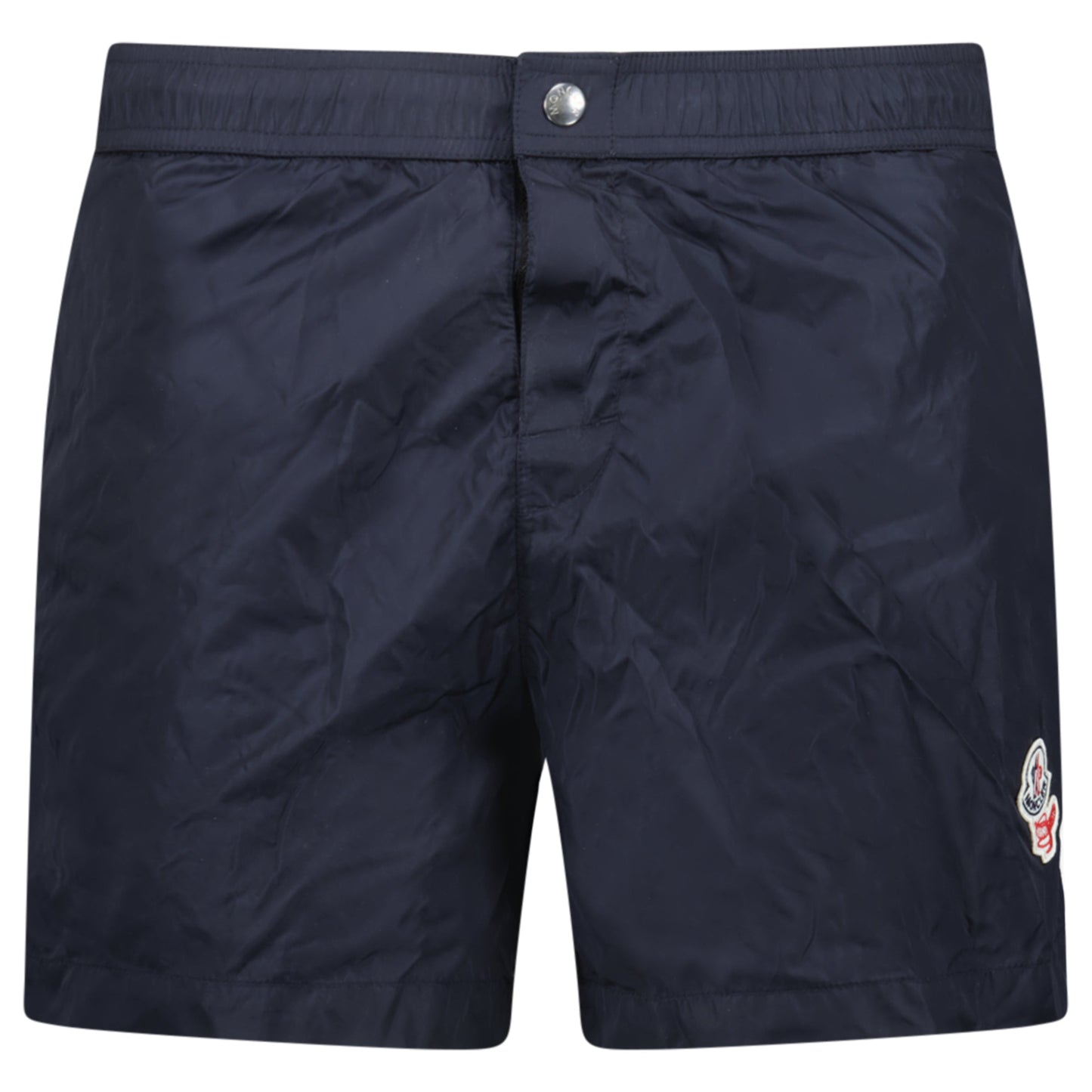 MONCLER LOGO SWIM SHORTS NAVY - LARGE - Affluent ArchivesUsed HIGH END DESIGNER CLOTHING