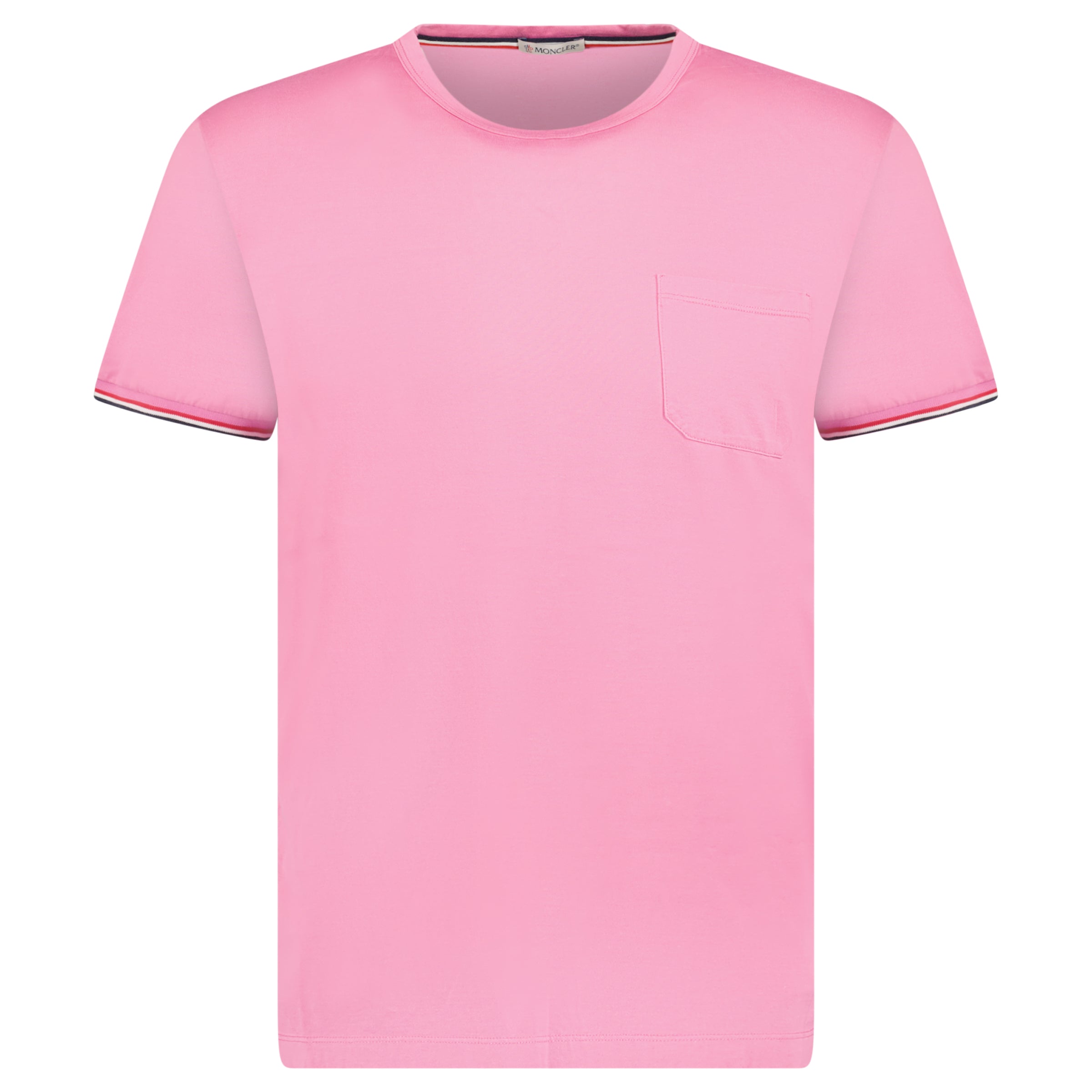 MONCLER PINK MAGLIA T SHIRT LARGE Affluent Archives