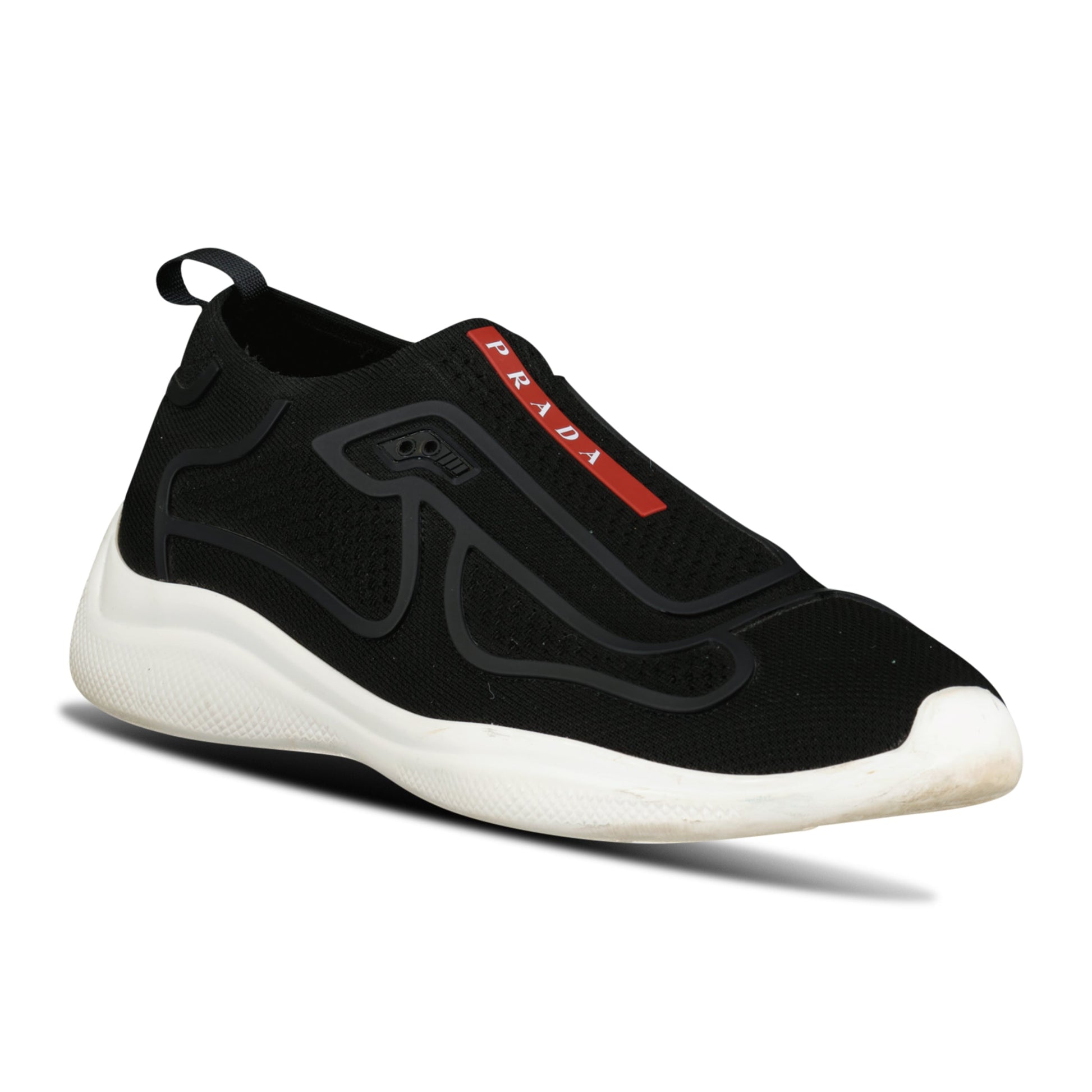 PRADA LINEA ROSSA MESH TRAINER - UK 8 (Fit 9) - affluentarchivesUsed HIGH END DESIGNER CLOTHING