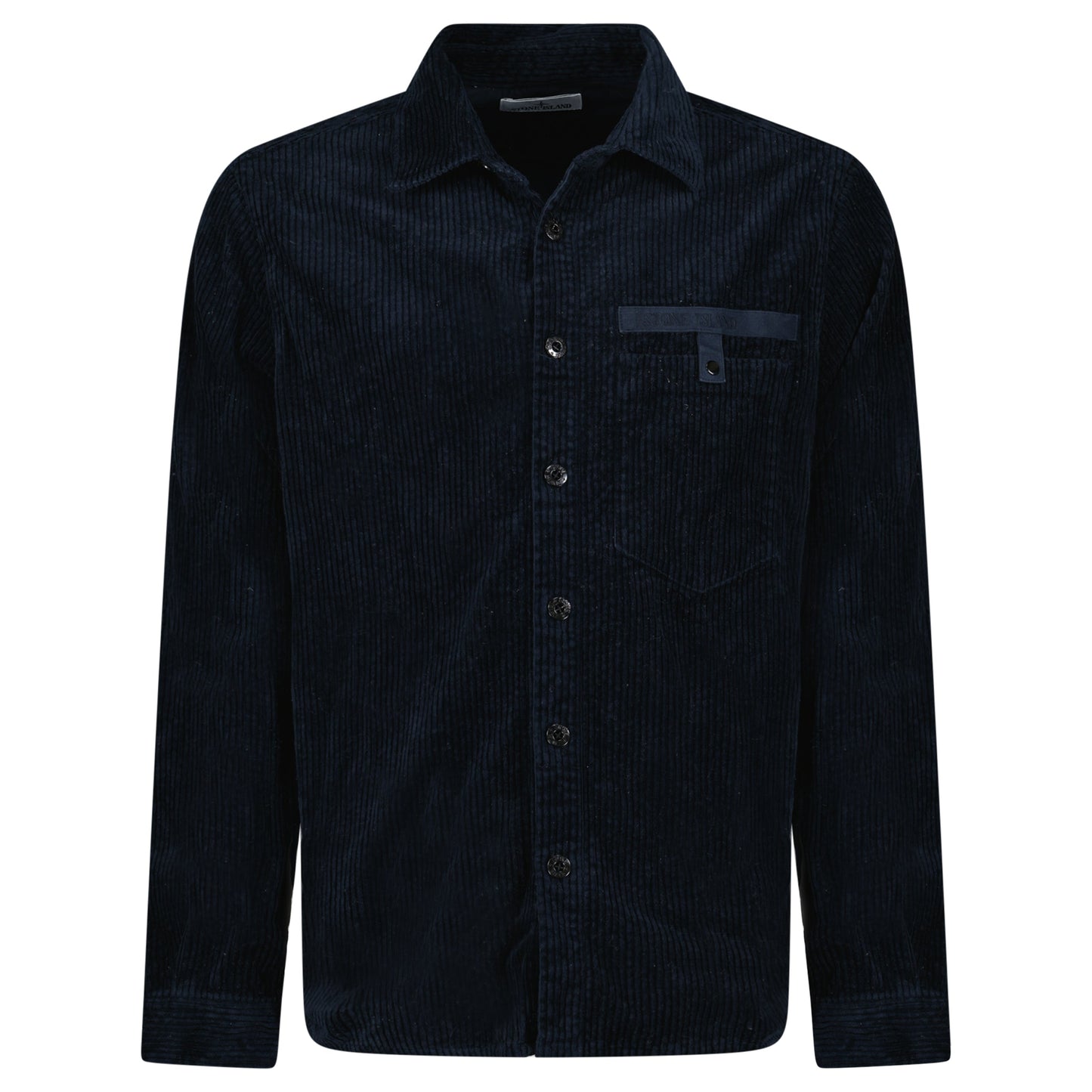 STONE ISLAND NAVY CORDUROY SHIRT - LARGE - Affluent ArchivesUsed HIGH END DESIGNER CLOTHING