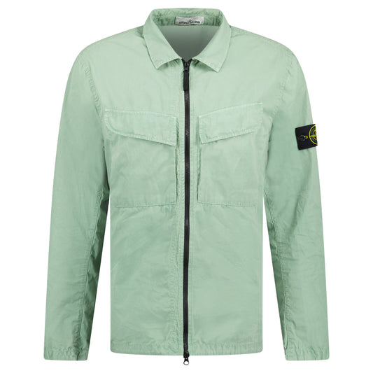 STONE ISLAND OVER SHIRT MINT GREEN - XL - affluentarchivesUsed HIGH END DESIGNER CLOTHING