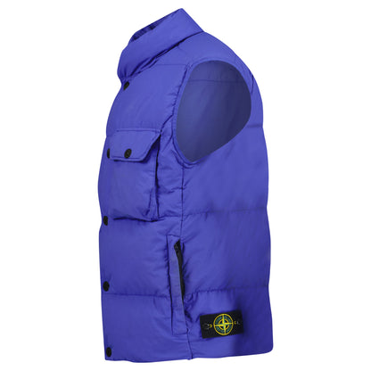 STONE ISLAND PURPLE BADGE GILET - LARGE - affluentarchivesUsed HIGH END DESIGNER CLOTHING