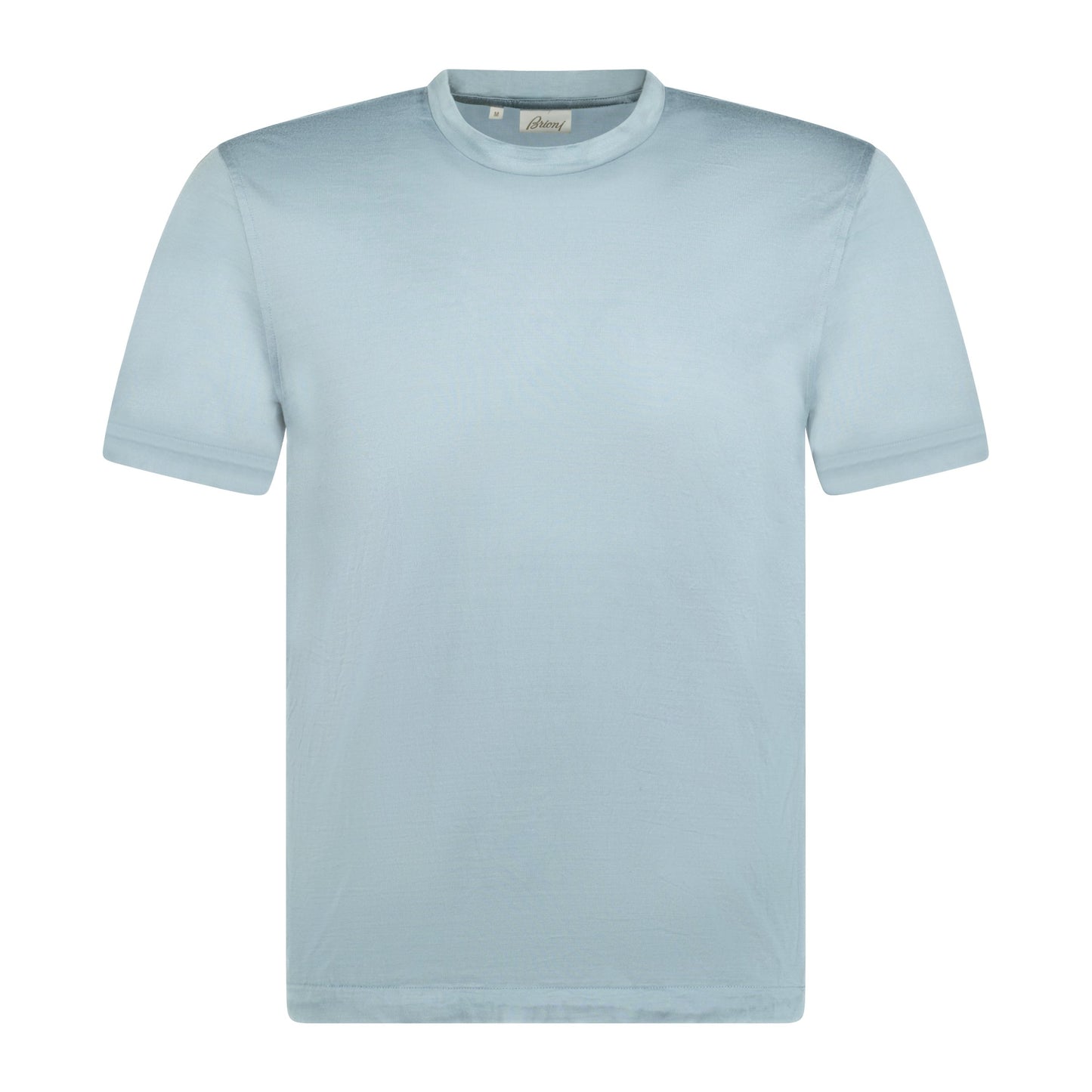 BRIONI T SHIRT LIGHT BLUE - affluentarchivesUsed HIGH END DESIGNER CLOTHING