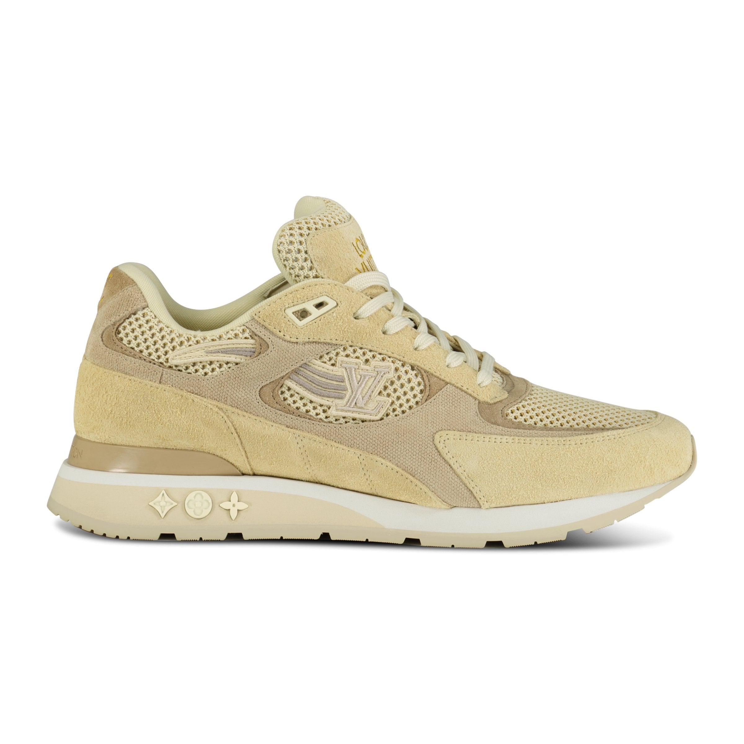 Louis Vuitton beige Run Away Sneakers