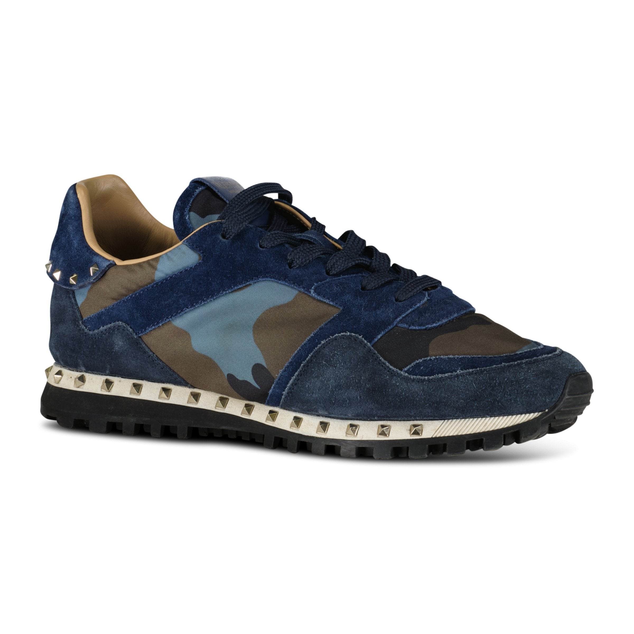 VALENTINO ROCKRUNNER BLUE CAMO UK6